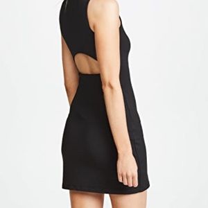 Susana Monaco Slit Open Back Dress